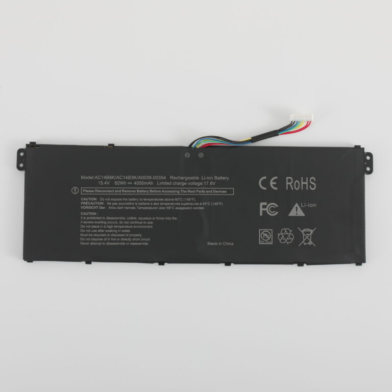 Notebook battery for Acer Aspire V3-371 Series AC14B8K