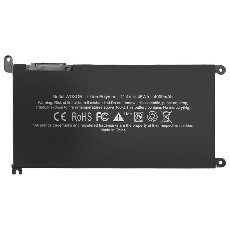 WDXOR Dell battery